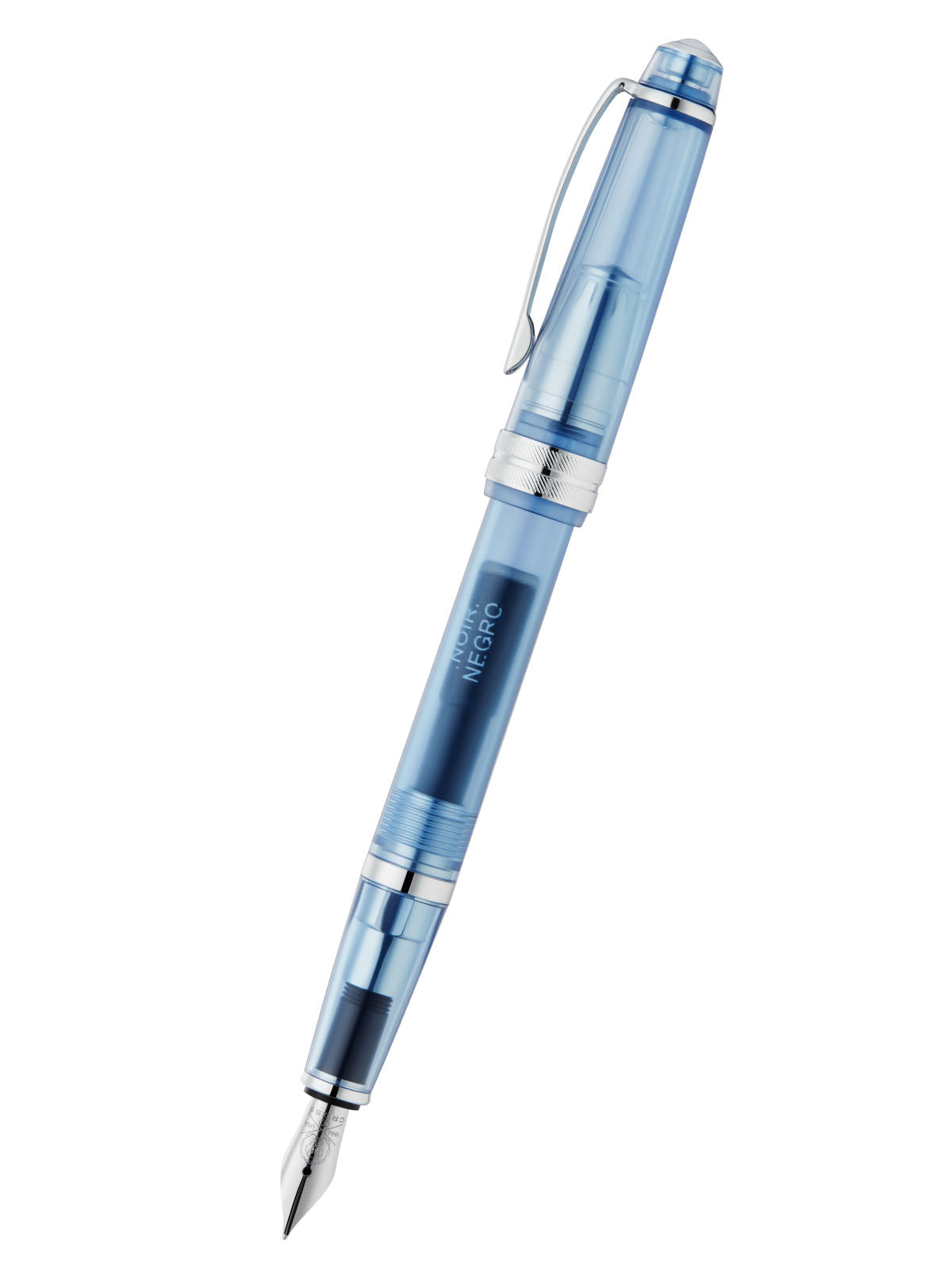 Bailey Light™ Translucent Navy-Blue Resin Extra-Fine Nib Fountain Pen.