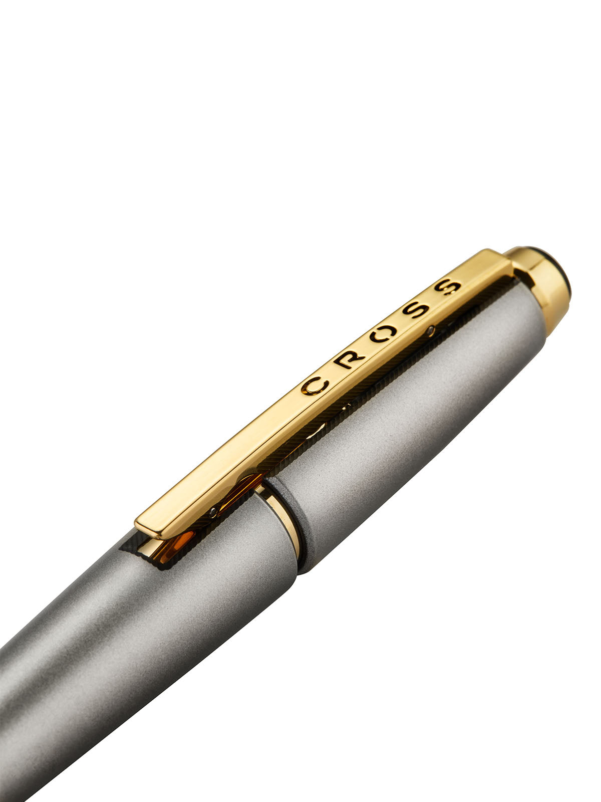 Edge™ Sonic Titanium Lacquer with Gold PVD Appointments Selectip® Rollerball Pen.
