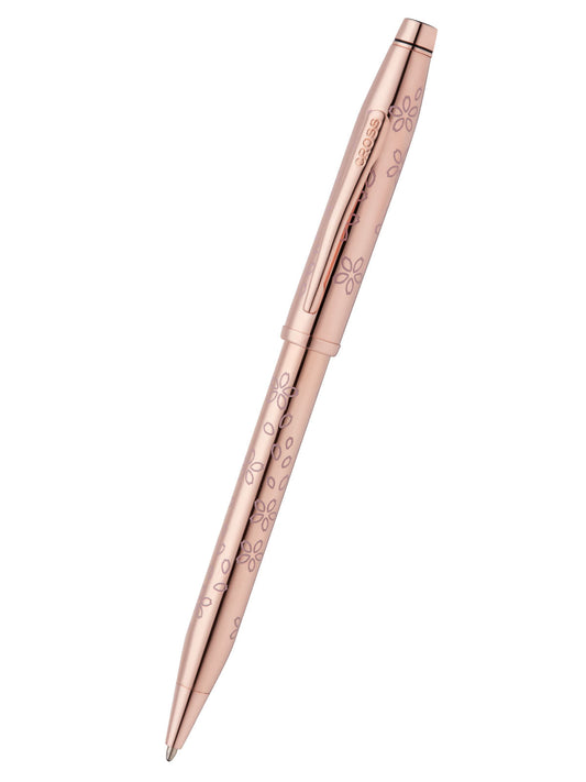 Century® II Cherry Blossom Rose Gold Plated Ballpoint Pen.