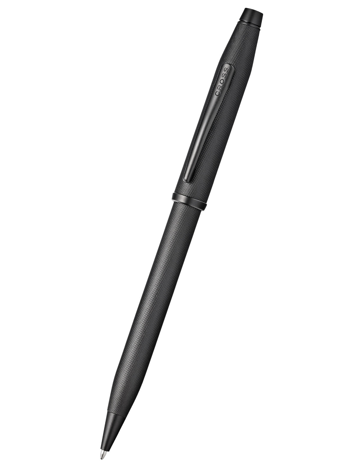 Century® II Black PVD Micro-knurl Ballpoint Pen.
