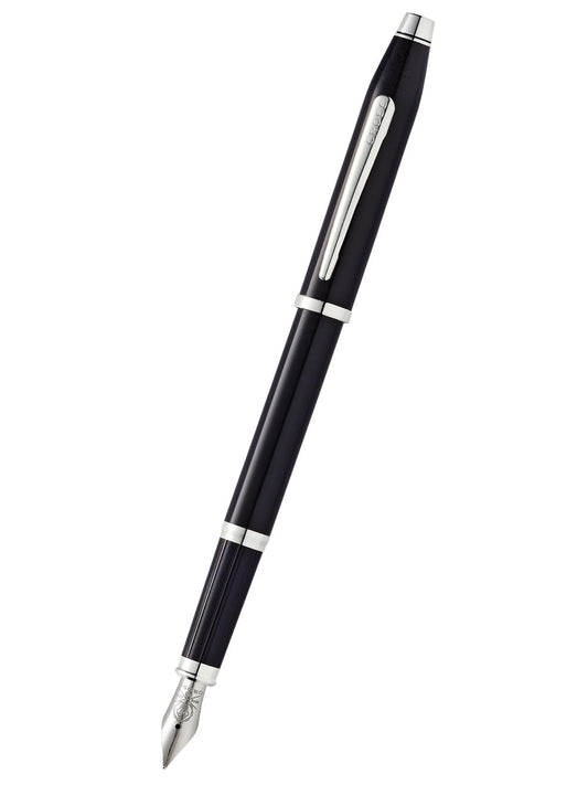 Century® II Black Lacquer Medium Nib Fountain Pen.