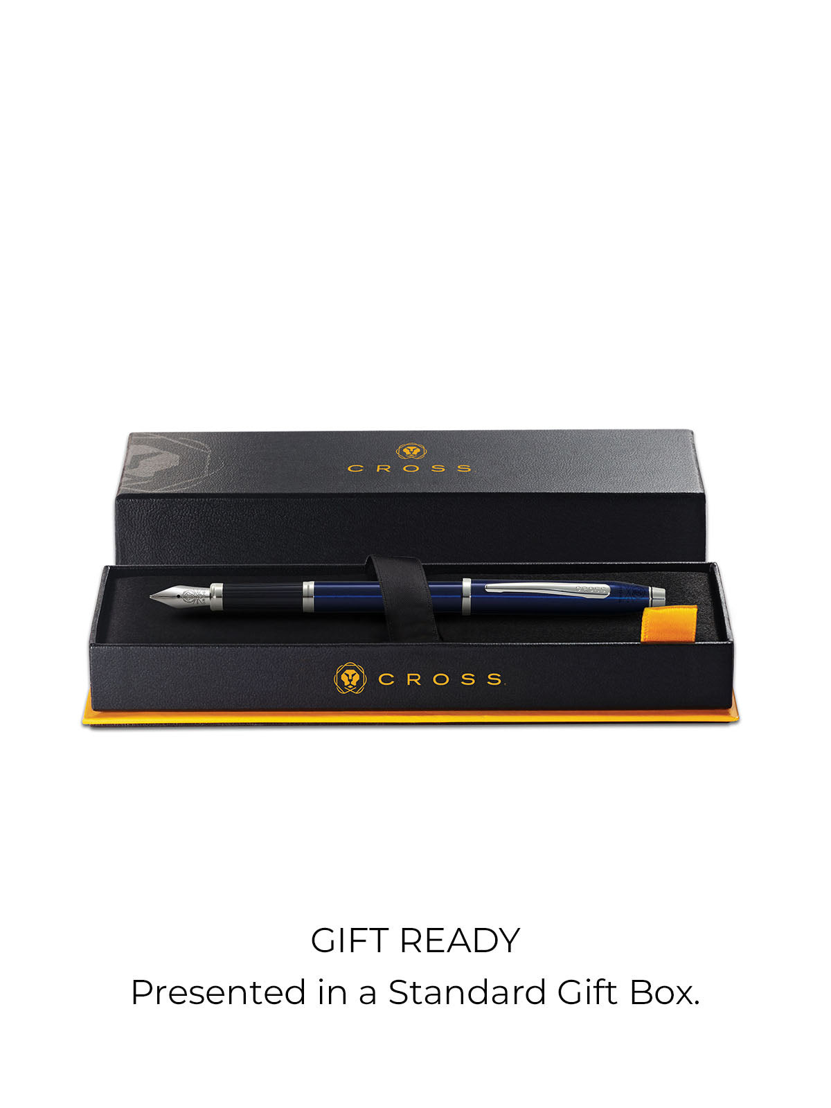 Century® II Translucent Blue Lacquer Medium Nib Fountain Pen.