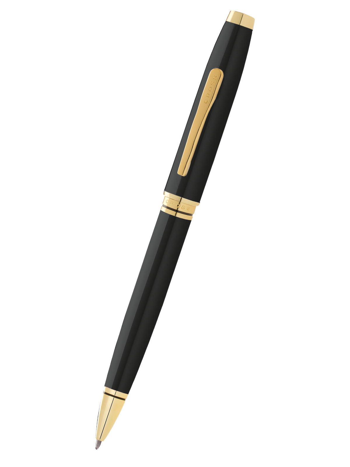 Coventry Black Lacquer with Gold-Tone Ballpoint Pen.