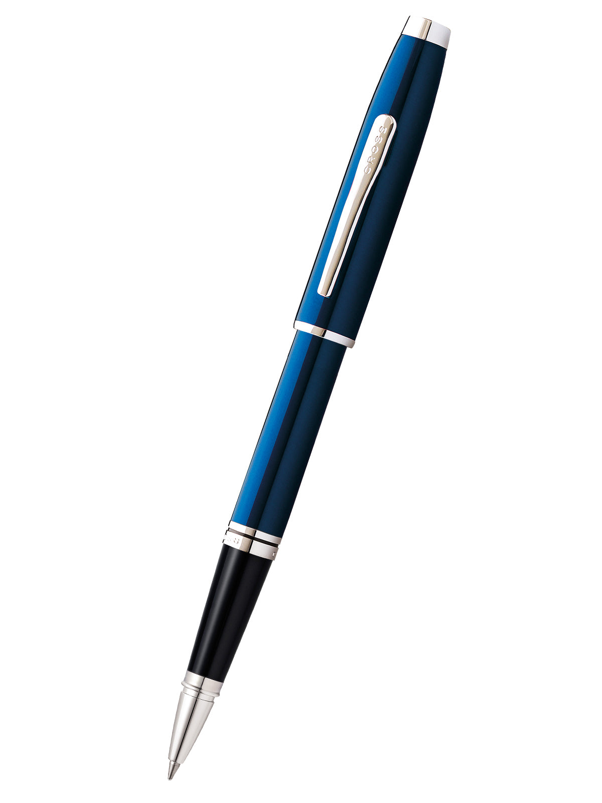 Coventry Blue Lacquer Rollerball Pen.