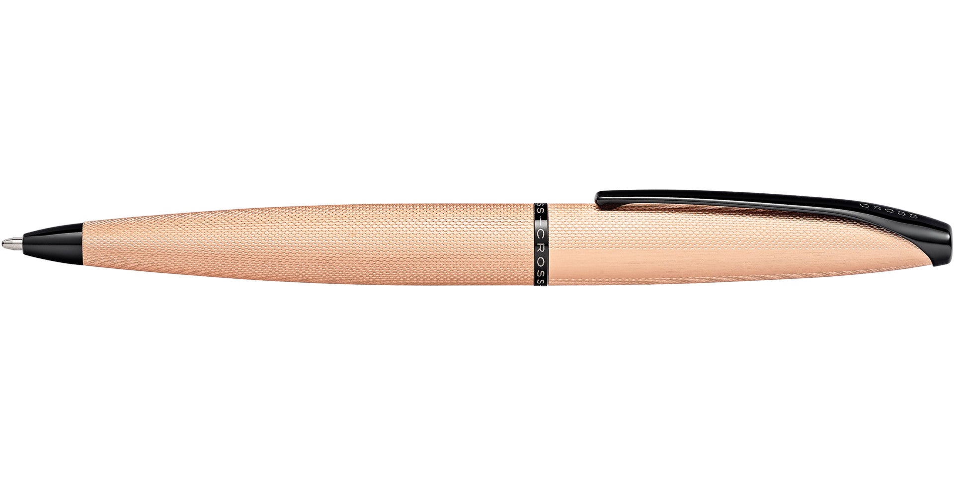 ATX® Brushed Rose Gold Ballpoint Pen.