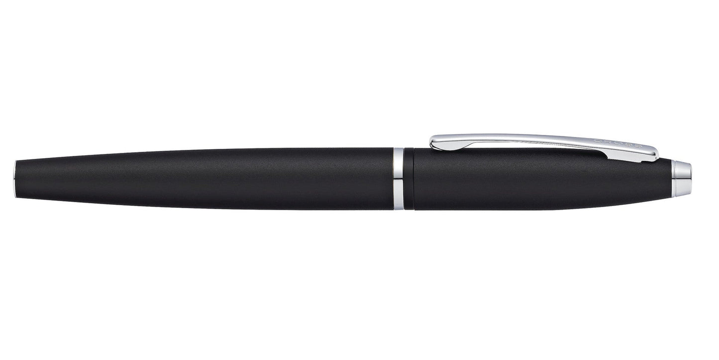 Calais™ Matte Black Medium Nib Fountain Pen.