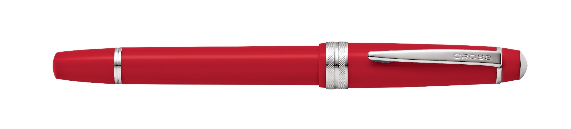 Bailey Light™ Polished Red Resin Rollerball Pen.