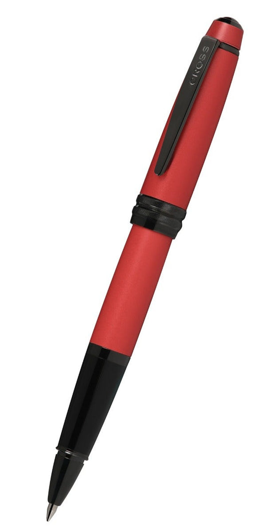 Bailey™ Matte Red Lacquer Rollerball Pen.