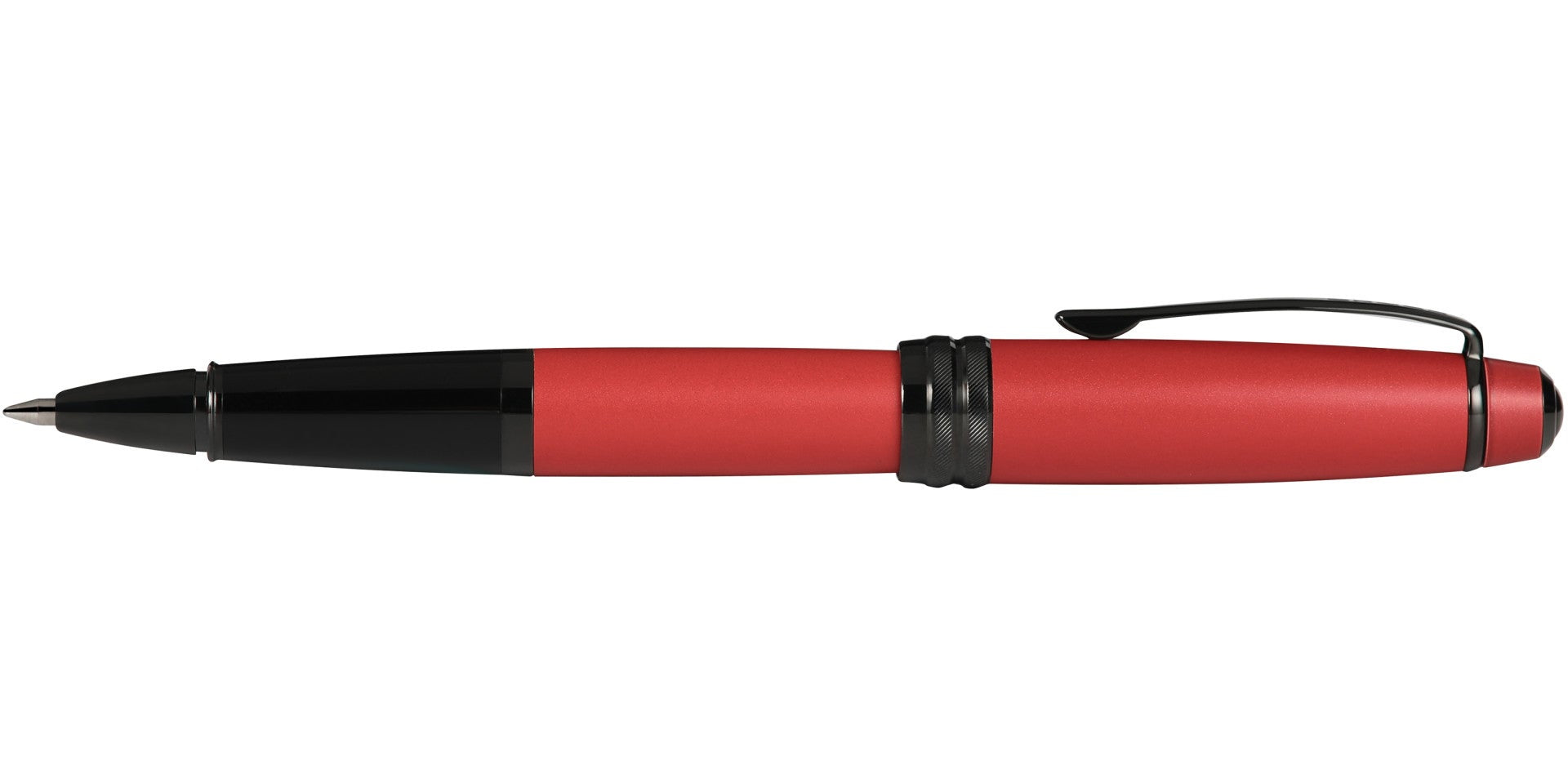 Bailey™ Matte Red Lacquer Rollerball Pen.