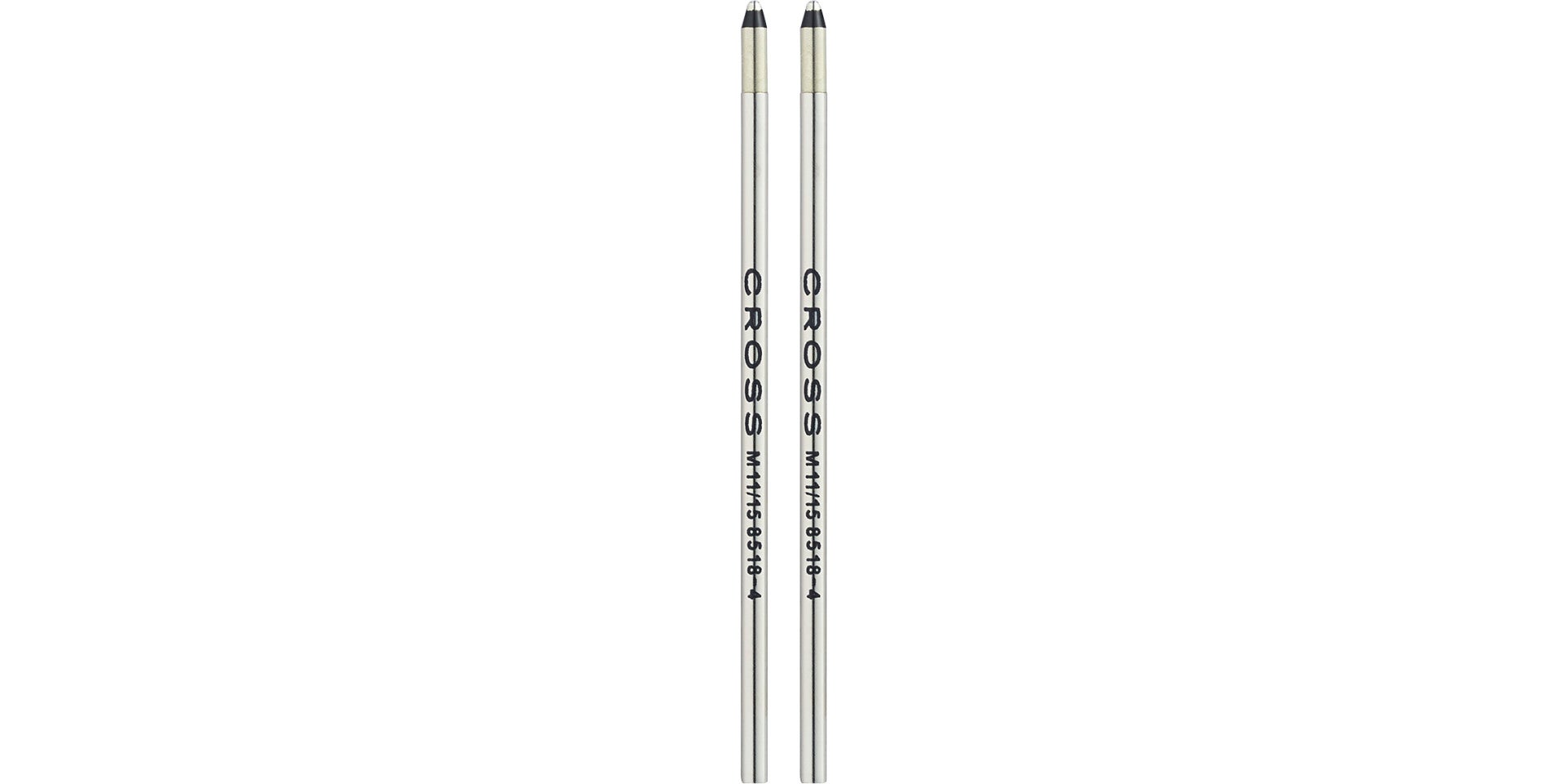 Mini Ballpoint Pen Refill - Black - Medium - Dual Pack.