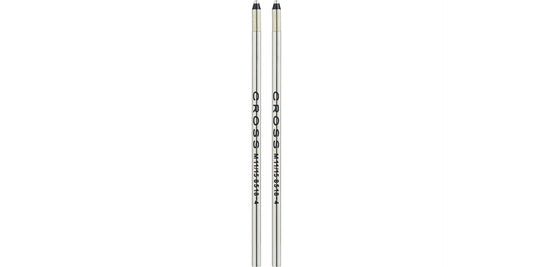 Mini Ballpoint Pen Refill - Black - Medium - Dual Pack.