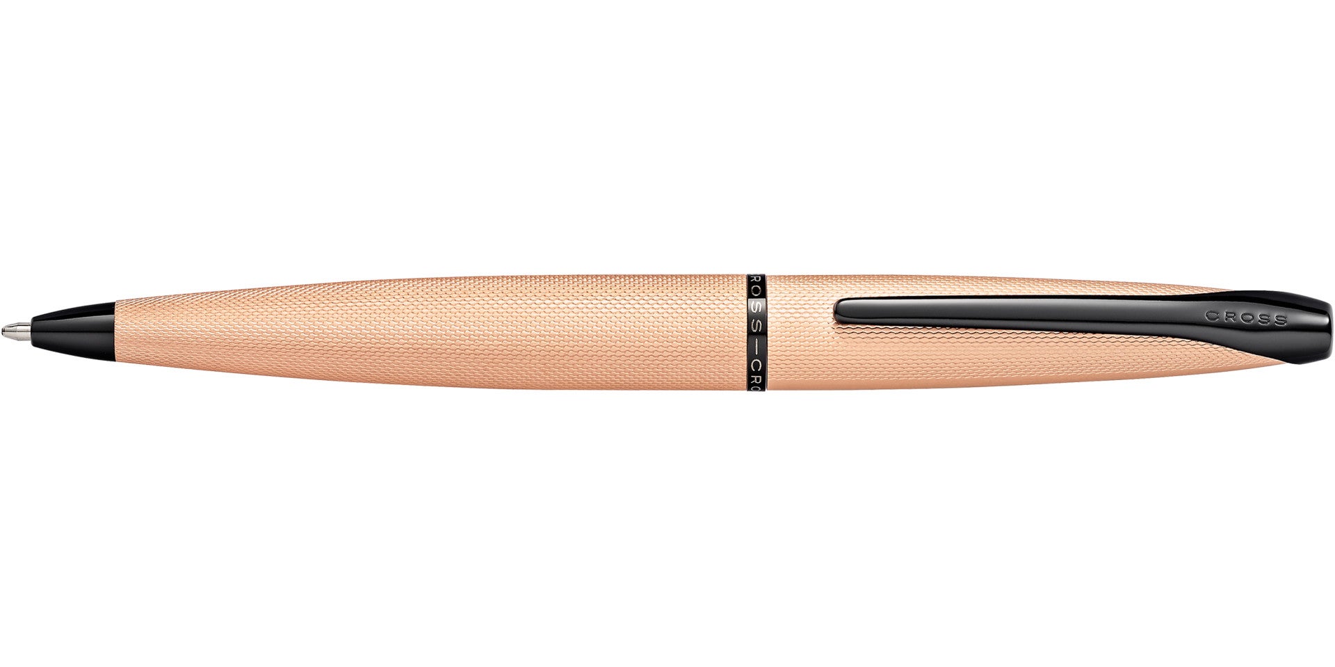 ATX® Brushed Rose Gold Ballpoint Pen.