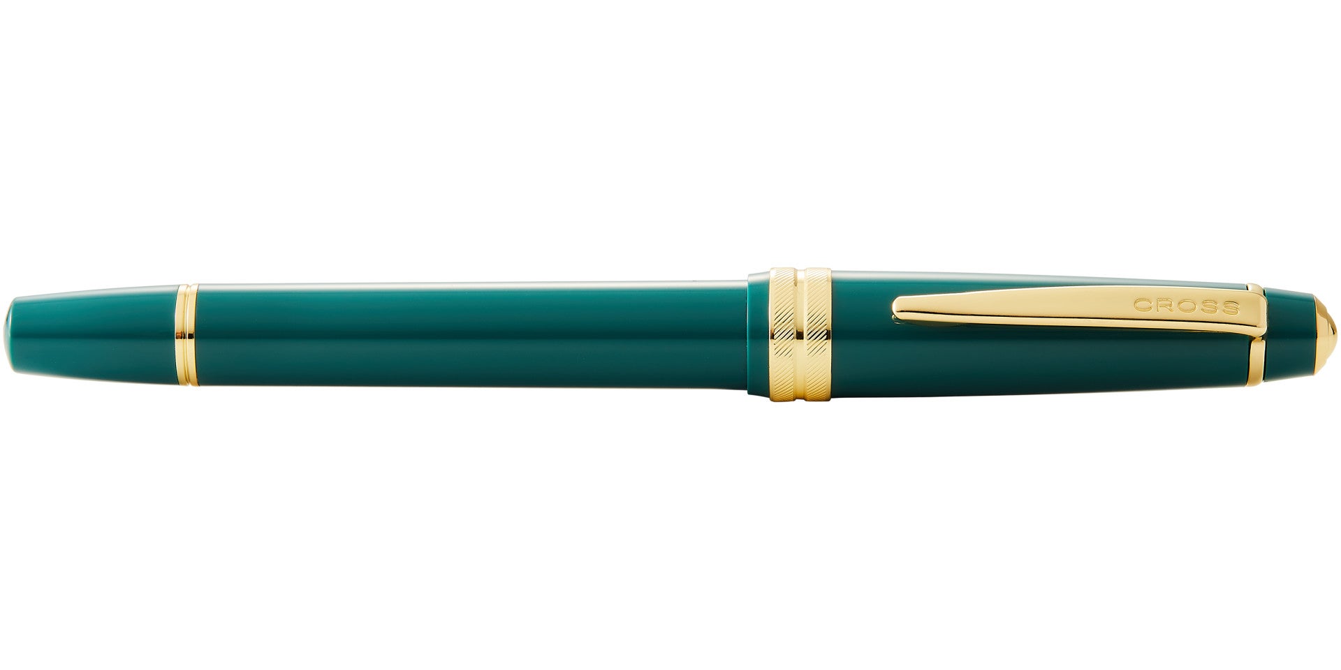 Bailey Light™ Polished Green Resin and Gold Tone Rollerball Pen.