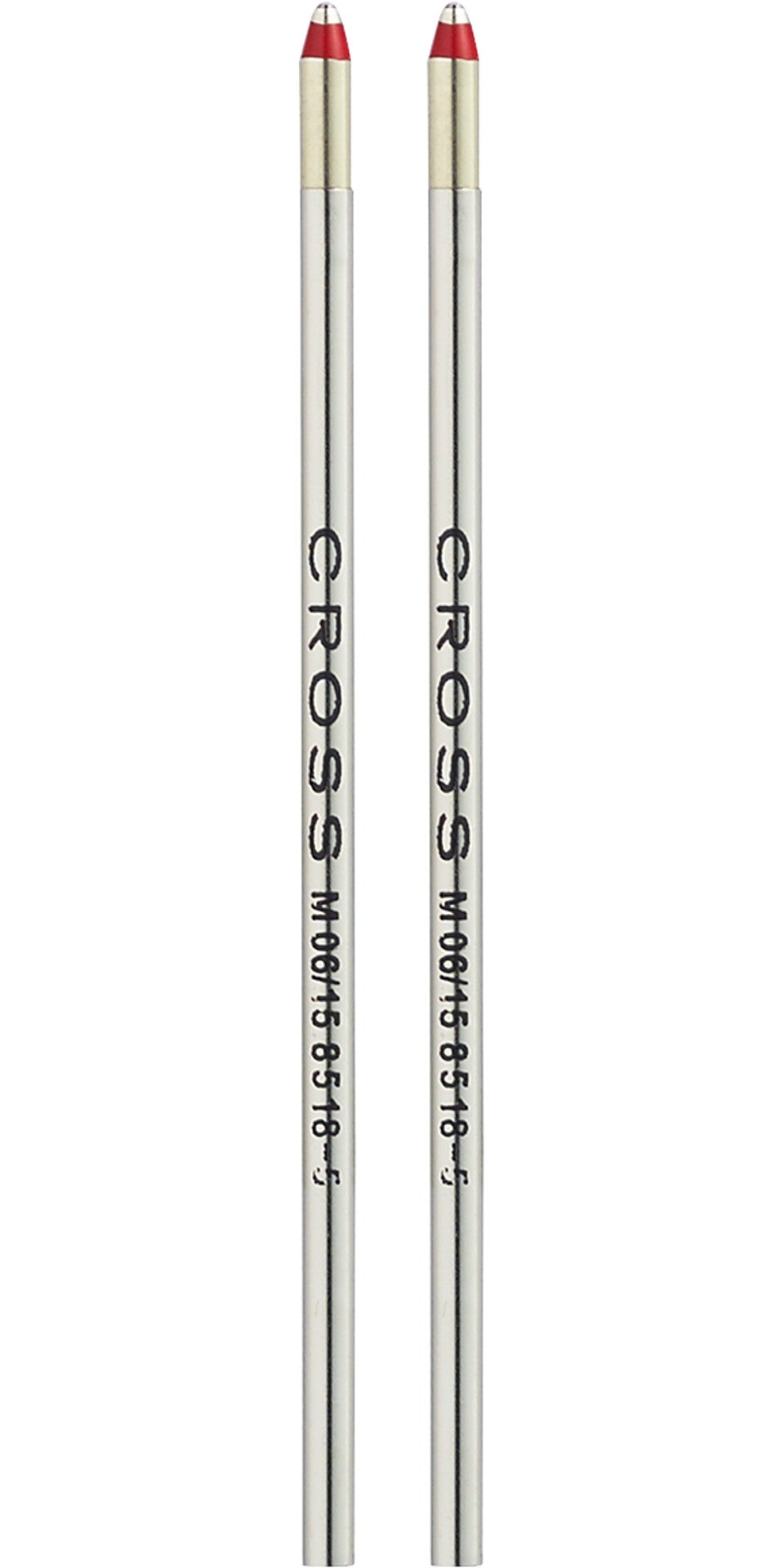 Mini Ballpoint Pen Refill - Red - Medium - Dual Pack.