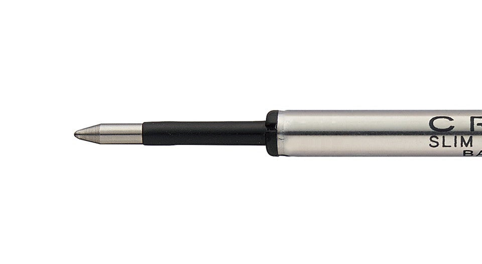 Slim Gel Rollerball Pen Refill - Black - Single Pack.