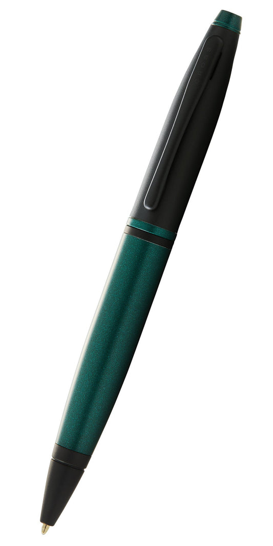 Calais™ Matte Green and Black Lacquer Ballpoint Pen.