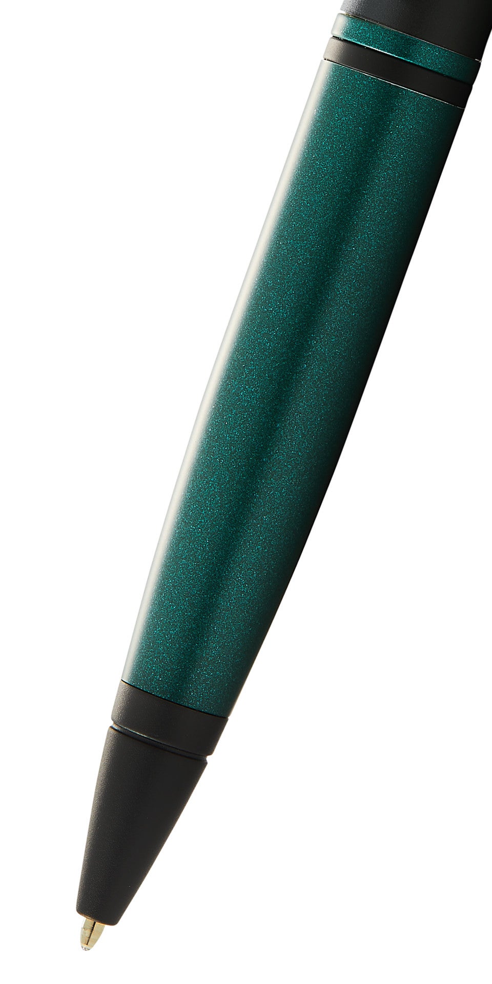 Calais™ Matte Green and Black Lacquer Ballpoint Pen.