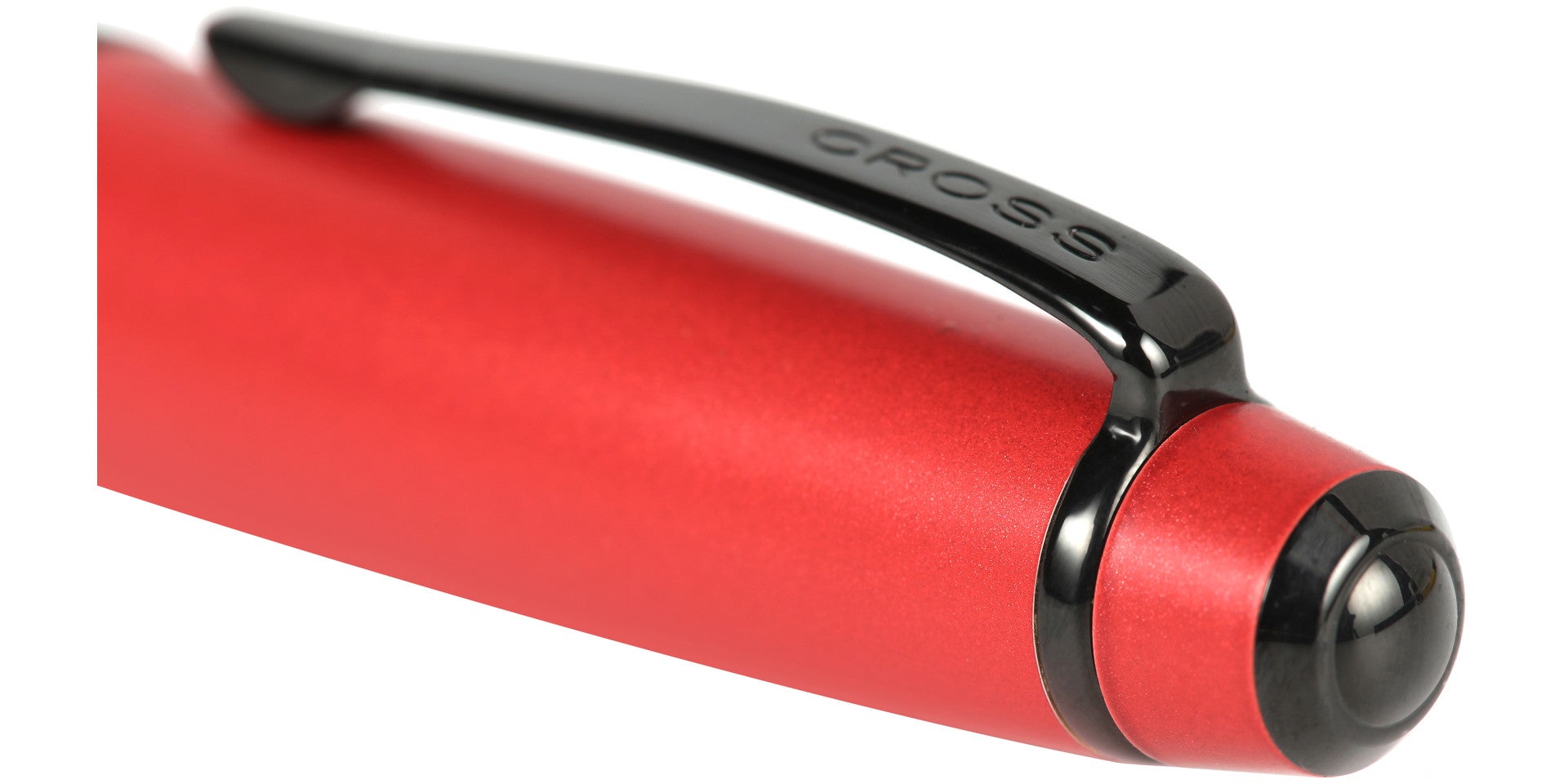 Bailey™ Matte Red Lacquer Rollerball Pen.