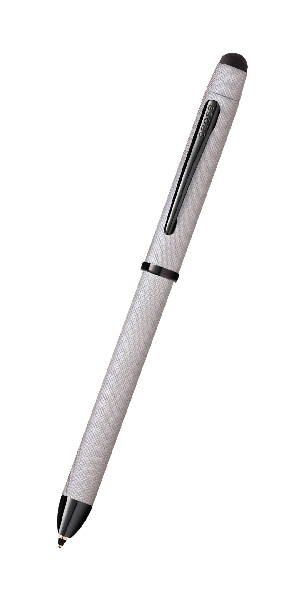 Tech3+™ Brushed Chrome PVD Multifunction Pen.