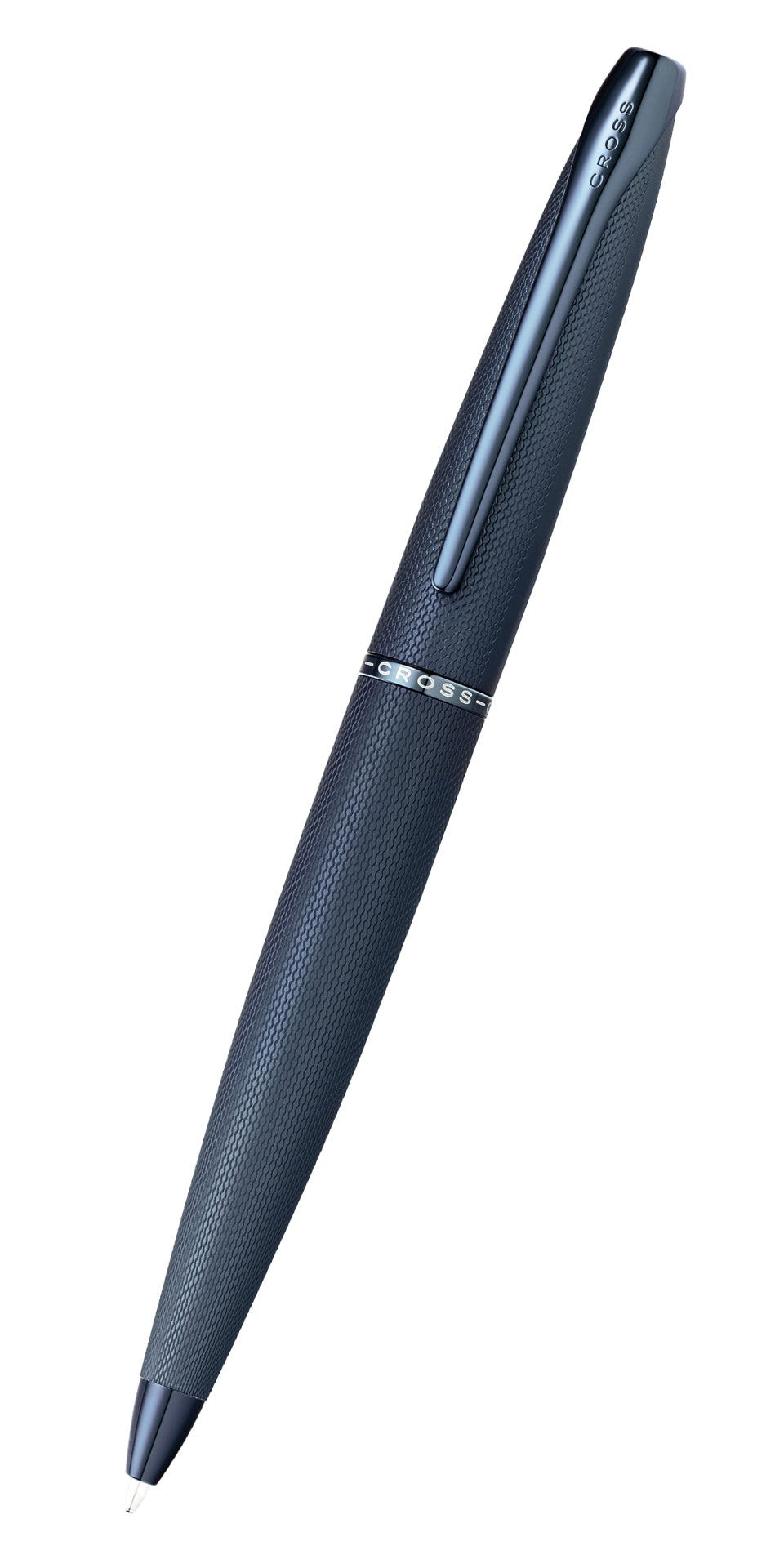 ATX® Sandblasted Dark Blue Ballpoint Pen.