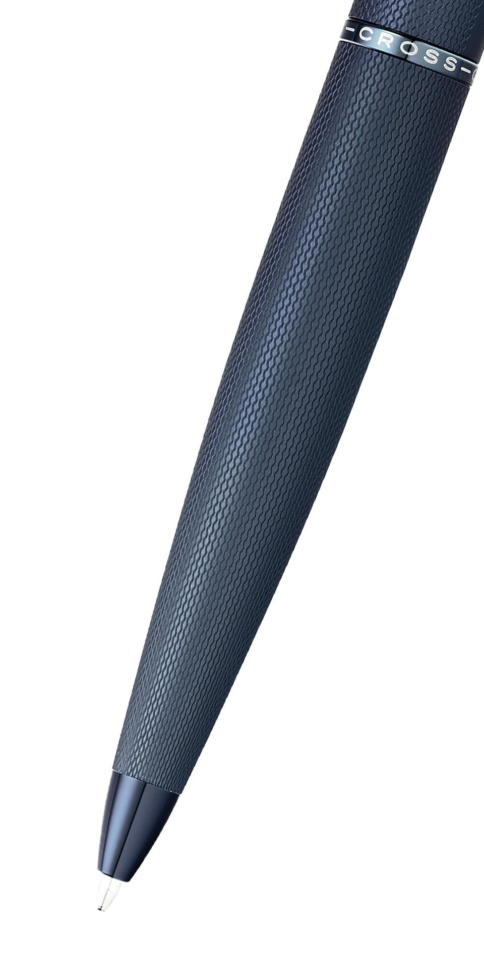 ATX® Sandblasted Dark Blue Ballpoint Pen.