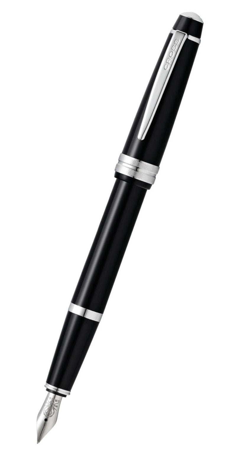 Cross Bailey Light Polished Black Resin Fountain Pen