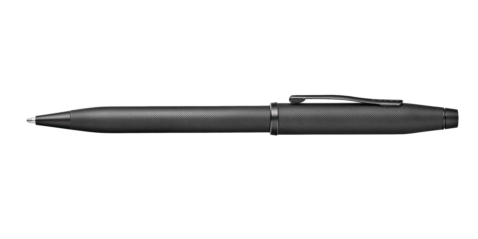 Century® II Black PVD Micro-knurl Ballpoint Pen.