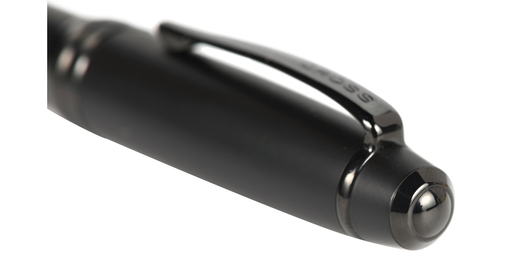 Bailey™ Matte Black Lacquer Ballpoint Pen.
