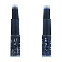 Fountain Pen Ink Cartridge - Blue/Black (6 per card).