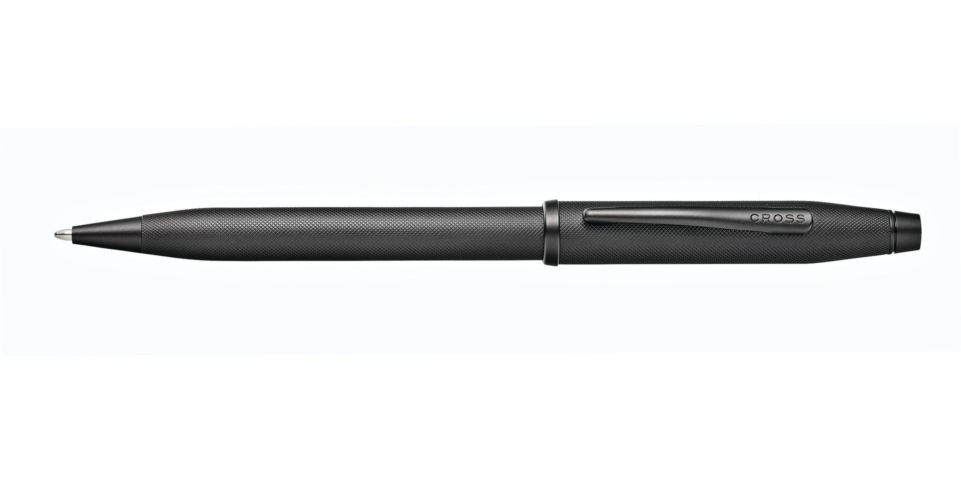 Century® II Black PVD Micro-knurl Ballpoint Pen.