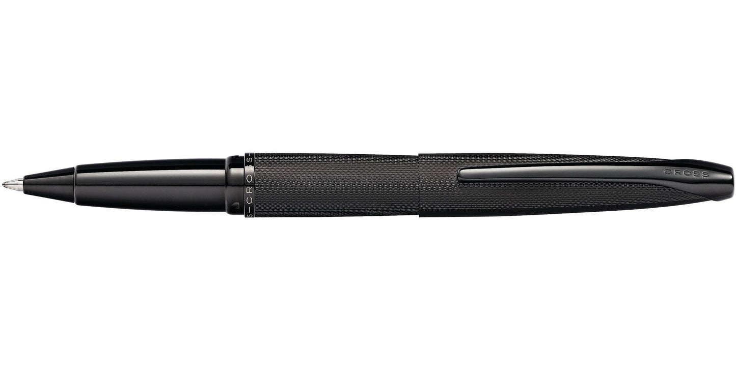 ATX® Brushed Black Rollerball Pen.