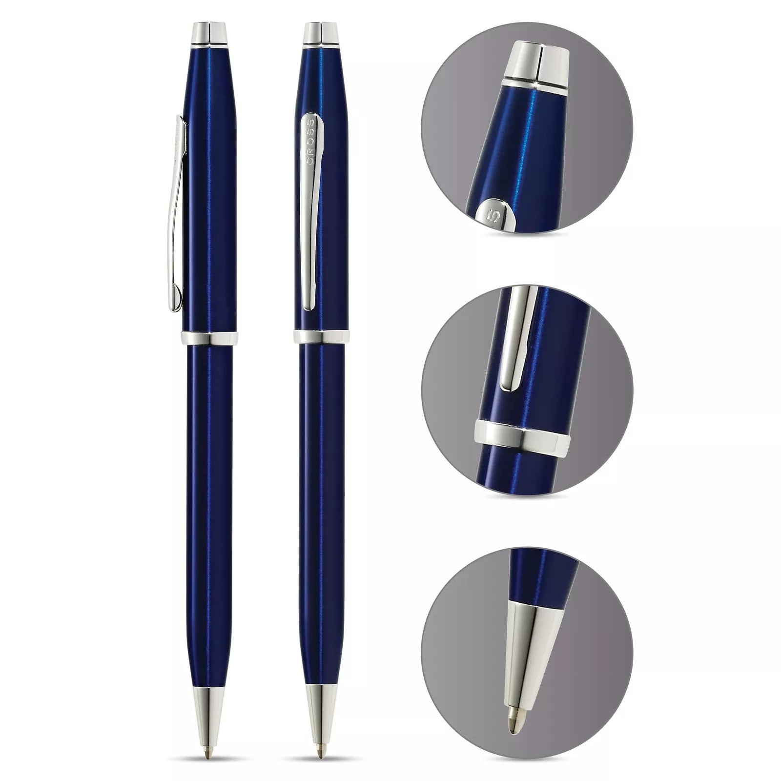 Century® II Blue Lacquer Ballpoint Pen.