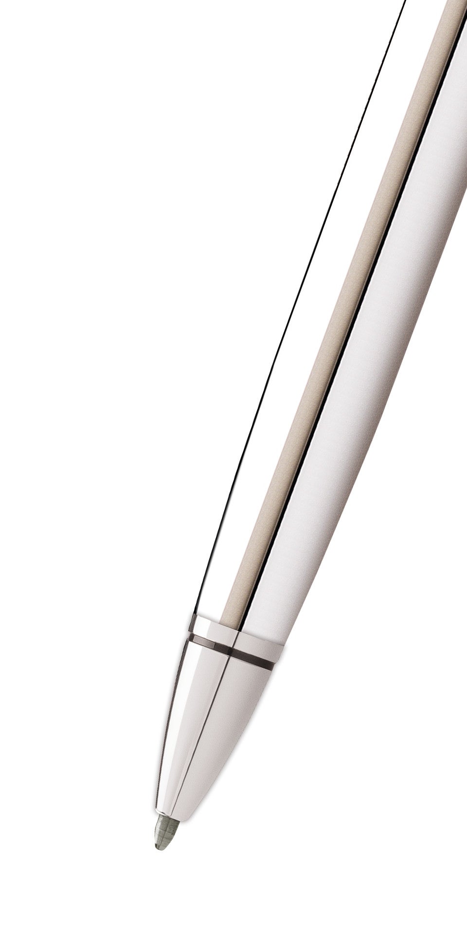 Coventry Polished Chrome Ballpoint Pen.