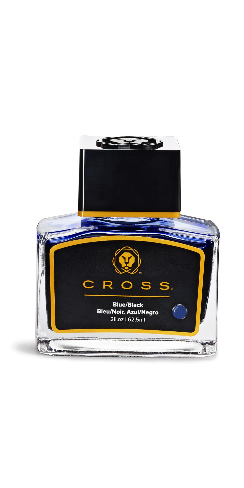 Fountain Pen Ink Blue/Black (single bottle).