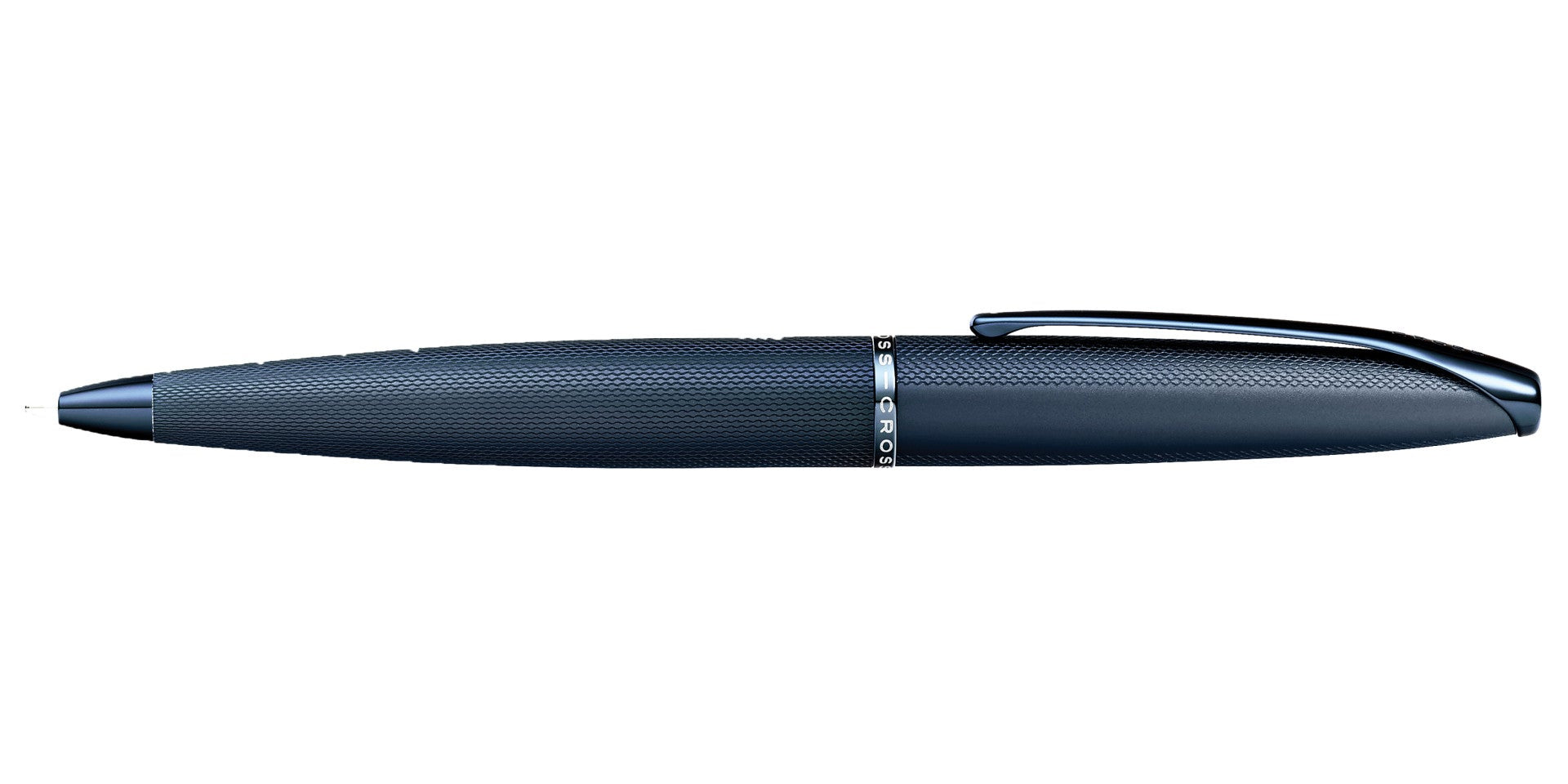 ATX® Sandblasted Dark Blue Ballpoint Pen.