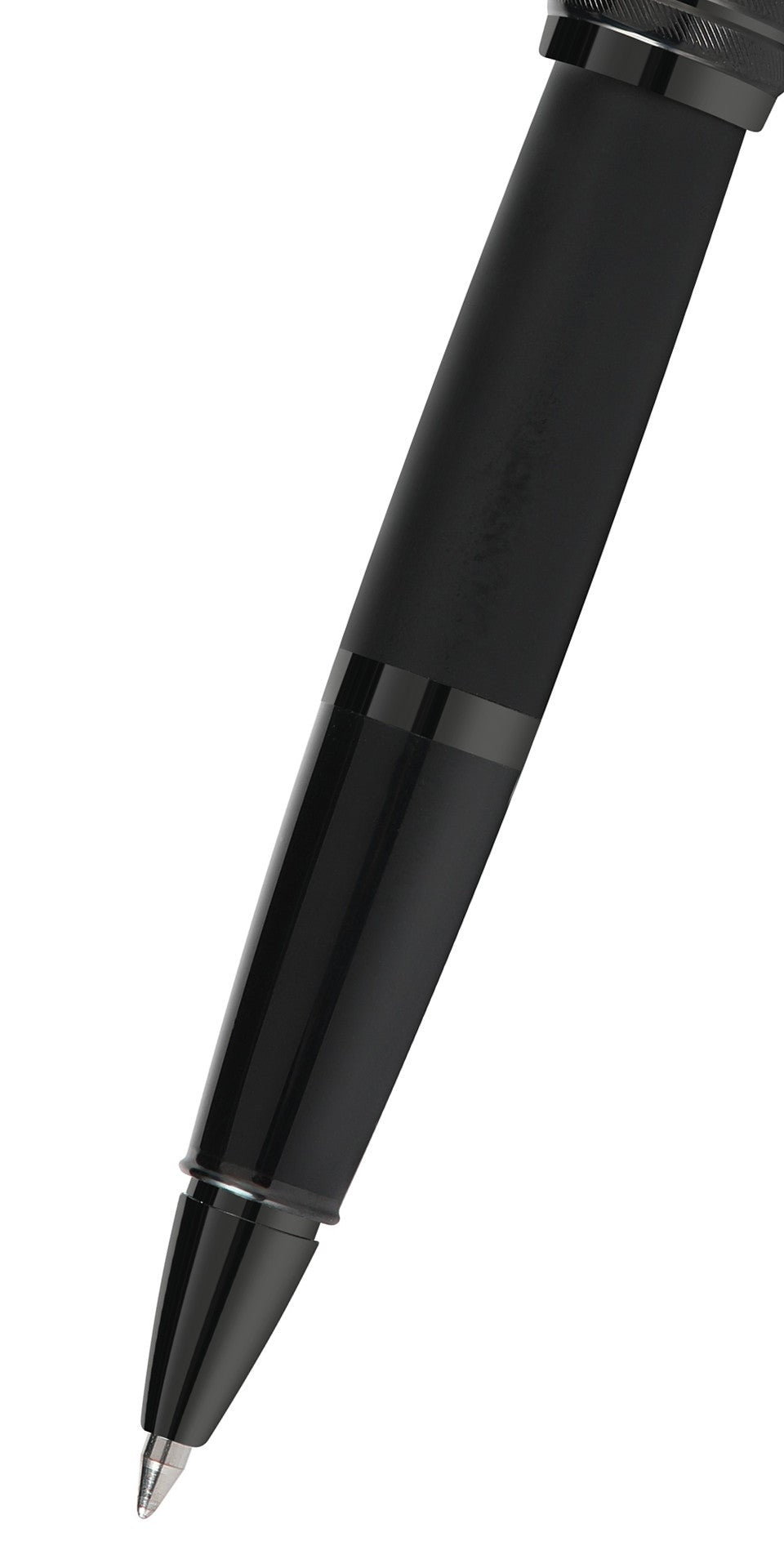 Bailey™ Matte Black Lacquer Rollerball Pen.