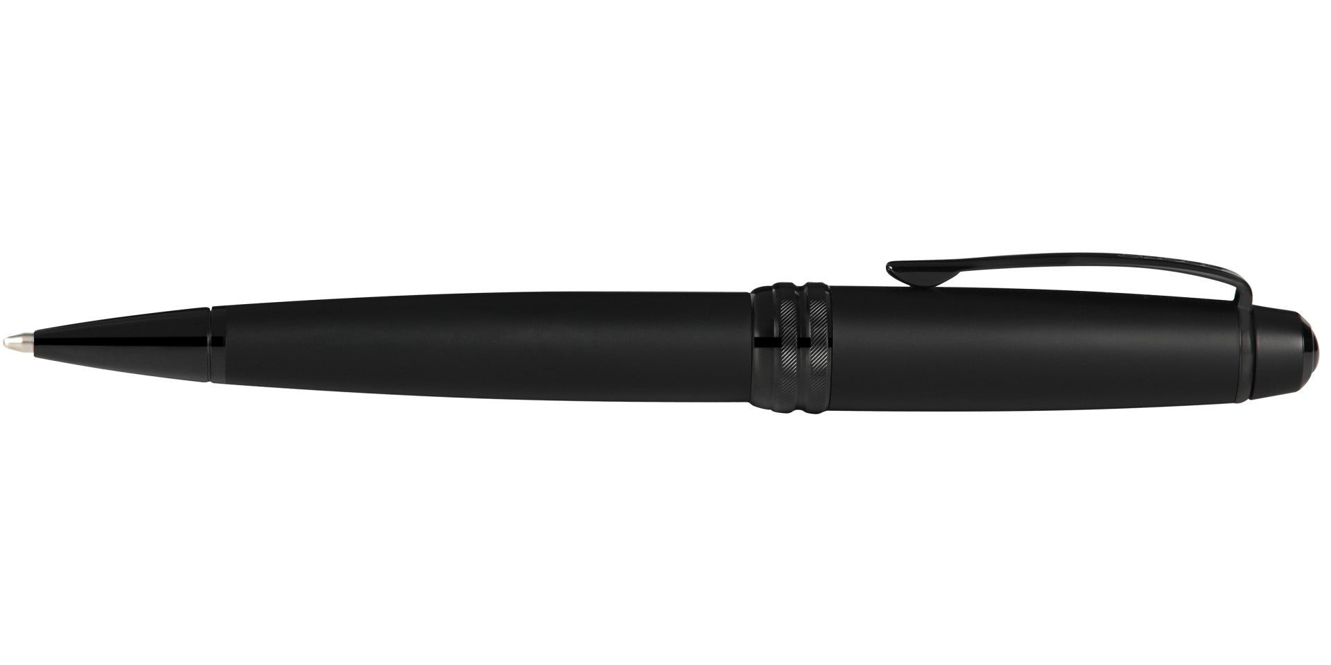 Bailey™ Matte Black Lacquer Ballpoint Pen.