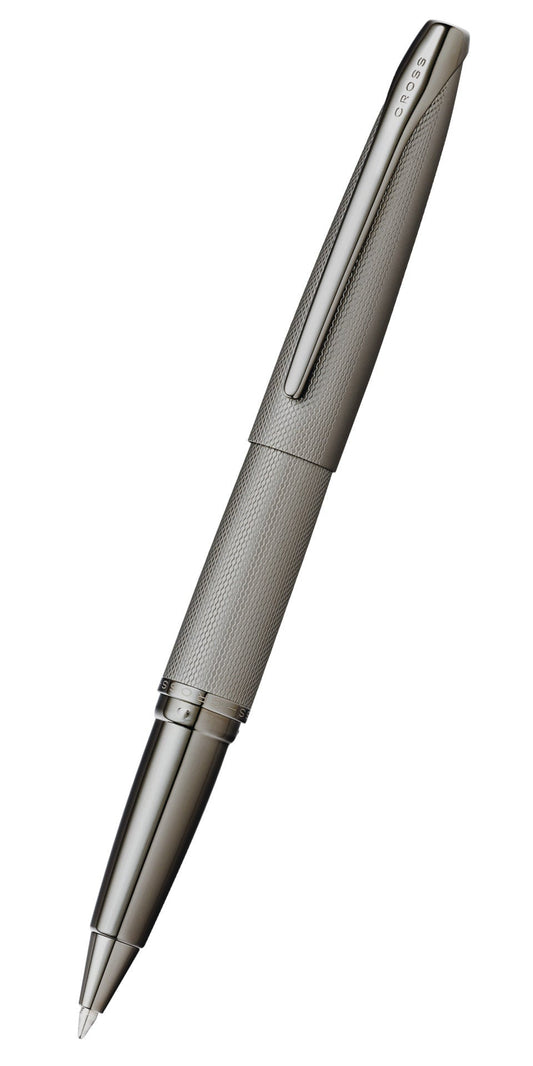 ATX® Sandblasted Titanium Gray Rollerball Pen.