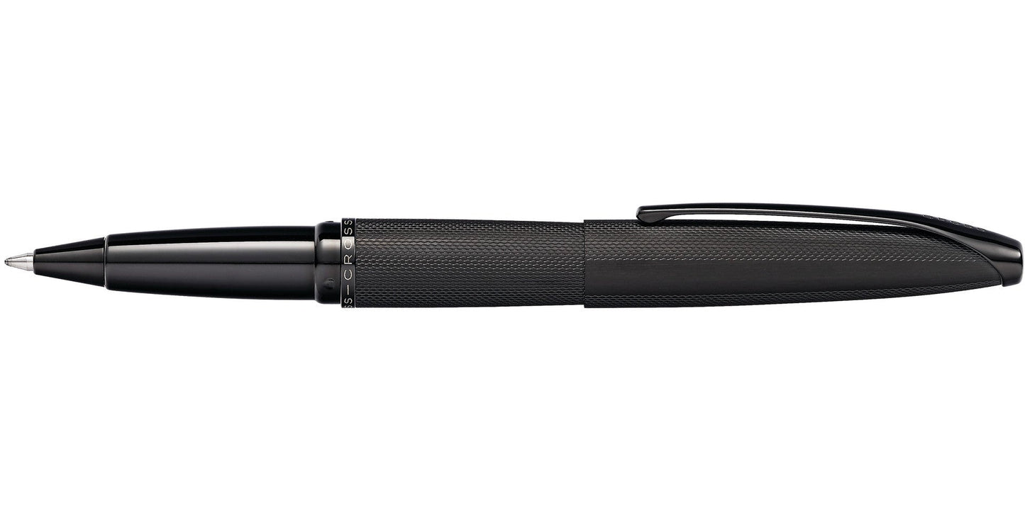 ATX® Brushed Black Rollerball Pen.