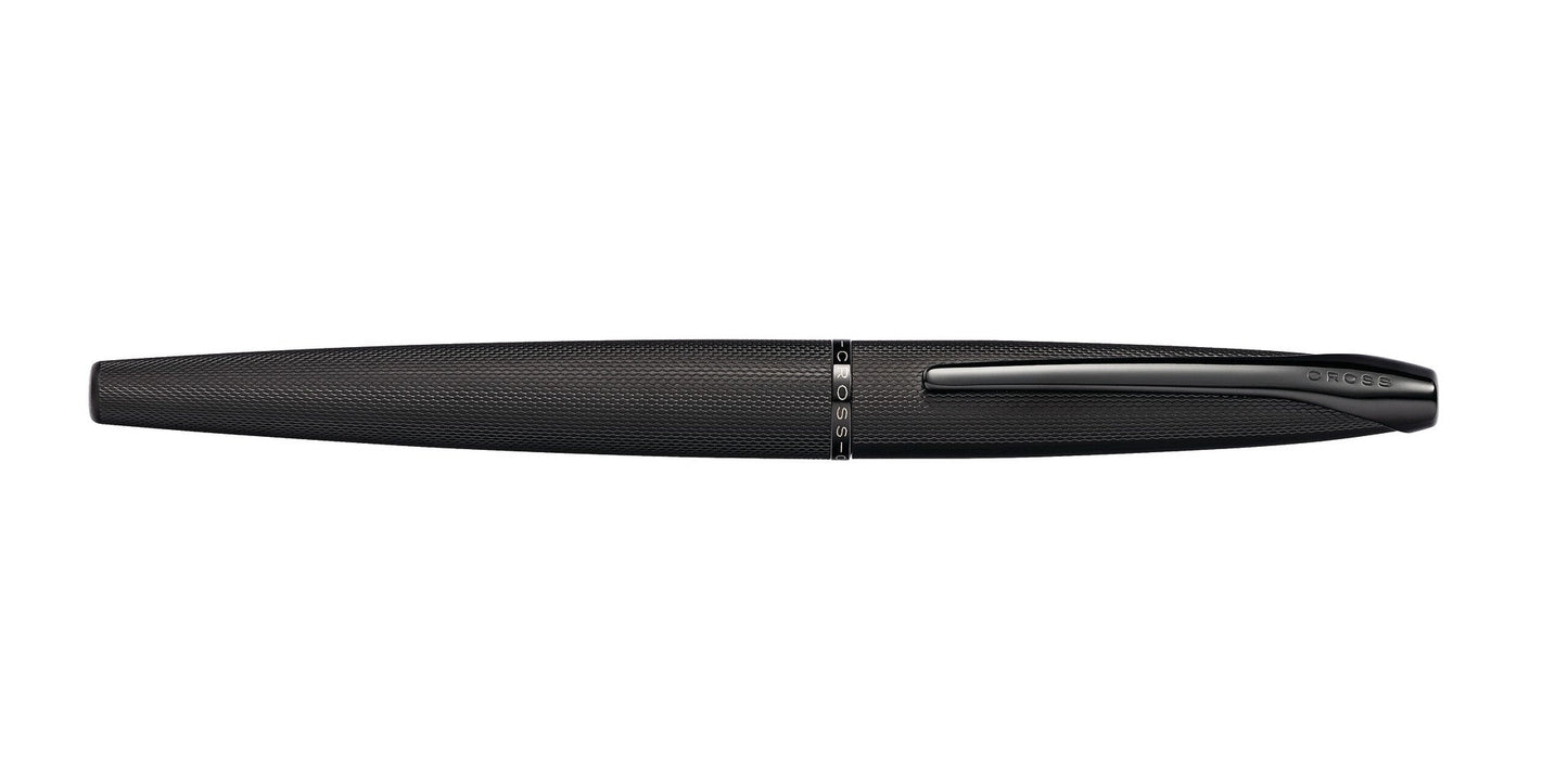 ATX® Brushed Black Rollerball Pen.