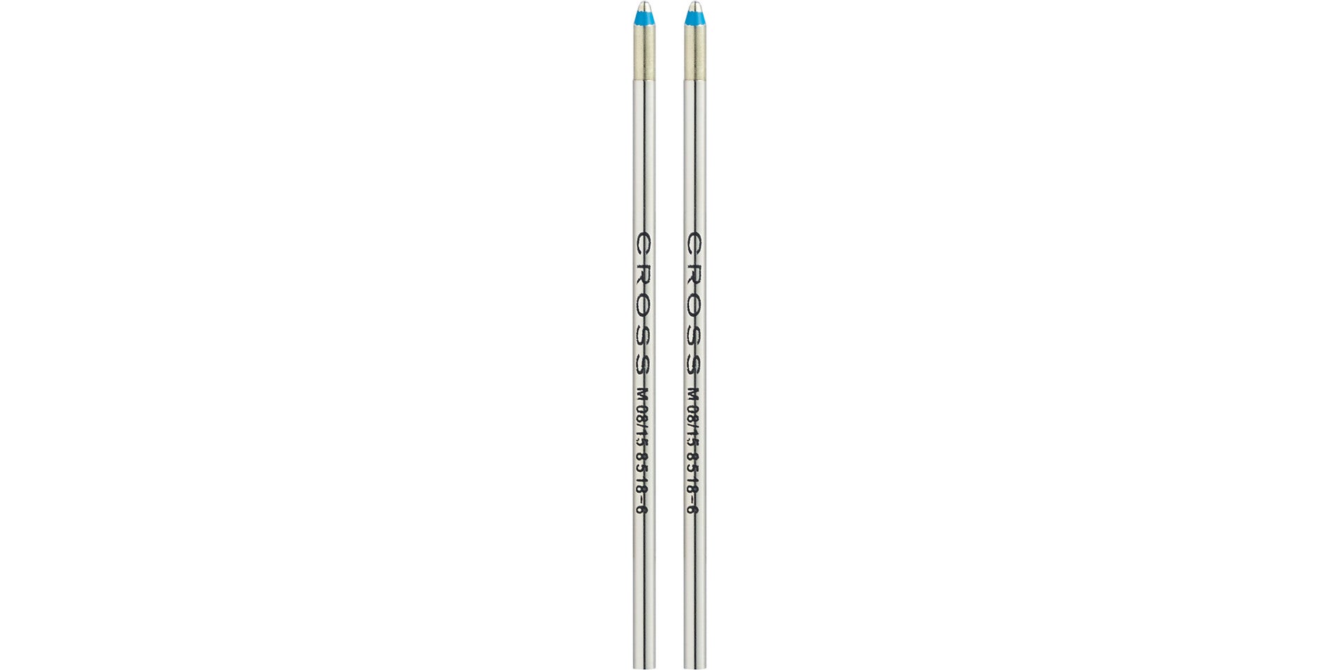 Mini Ballpoint Pen Refill - Blue - Medium - Dual Pack.