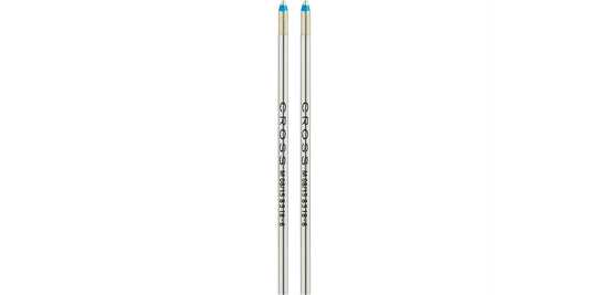 Mini Ballpoint Pen Refill - Blue - Medium - Dual Pack.