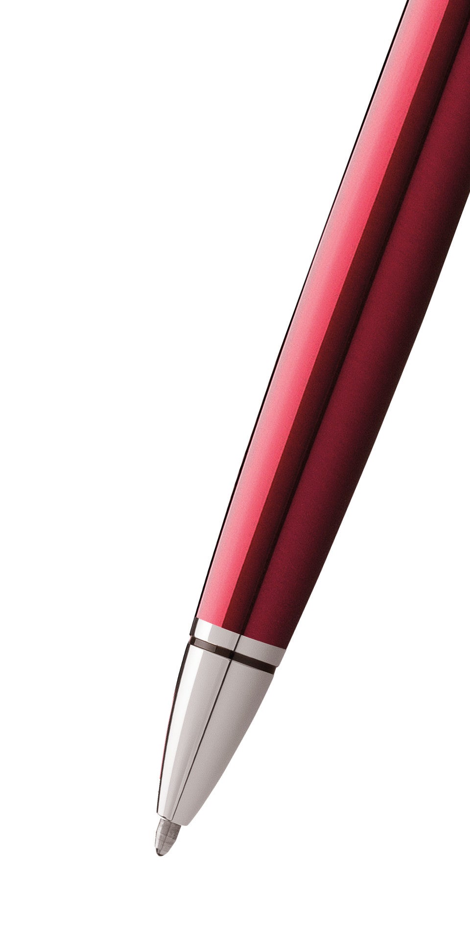 Coventry Red Lacquer Ballpoint Pen.