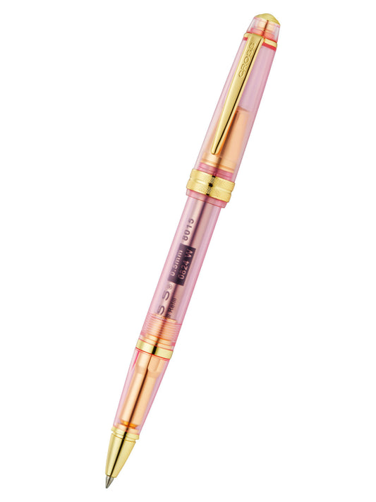 Bailey Light™ Translucent Pink Sapphire Resin Rollerball Pen.
