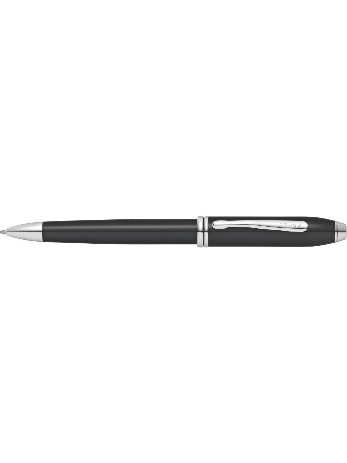 Townsend® Black Lacquer with Polished Chrome Ballpoint Pen