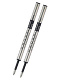 Cross Selectip Gel Rollerball Pen Refill - Black - Medium - Dual Pack