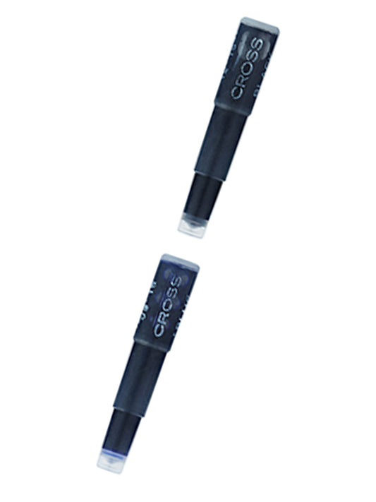 Fountain Pen Ink Cartridge - Blue/Black (6 per card).