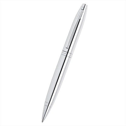 Calais Chrome Ballpoint Pen & Fountain Pen (Medium) Gift Set