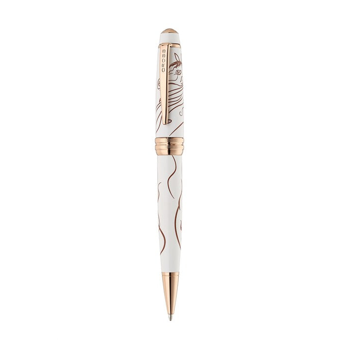 Bailey™ Zodiac Year of the Horse White Lacquer with Rose-Gold Plated Appointments Ballpoint Pen