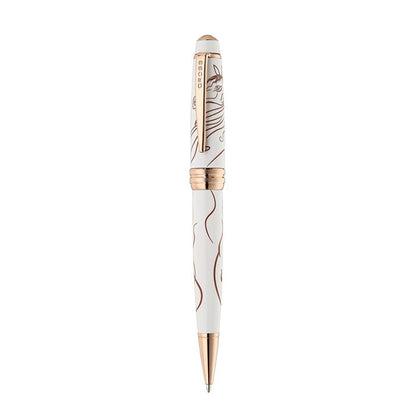 Bailey™ Zodiac Year of the Horse White Lacquer with Rose-Gold Plated Appointments Ballpoint Pen